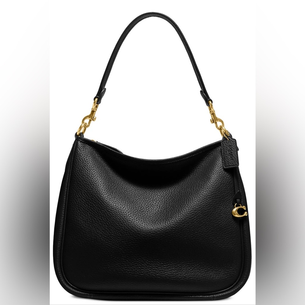 COACH
Soft Pebble Leather Cary Shoulder Bag, Medium